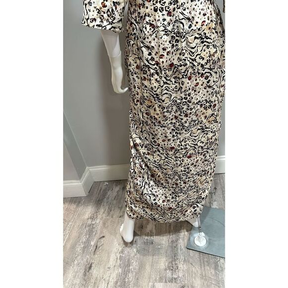 FAME and Partners Sayge Animal Print Midi Dress Size 8 - Picture 9 of 12